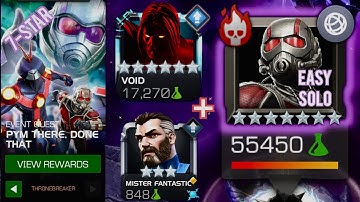 MCOC | EVENT CUEST PYM THERE, DONE THAT THRONEBREAKER VOID VS ANT-MAN boss | contest of champions |