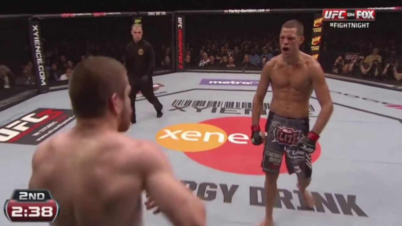 Nate Diaz striking skills