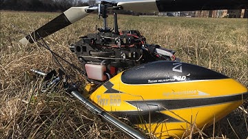 Align Trex 600n second flight and Exploded In mid air￼