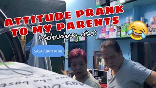 Download lagu ATTITUDE PRANK TO MY PARENTS PART2 (nabugbug ako)