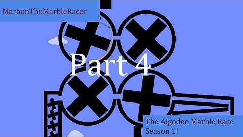 The Algodoo Marble Race - Season 1 - Part 4