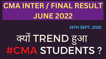 CMA RESULT DATE JUNE 2022 | CMA INTER RESULT DATE | CMA FINAL RESULT DATE JUNE 2022 | CMA RESULT