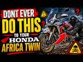 DONT EVER PUT THIS ON YOUR HONDA AFRICA TWIN!!