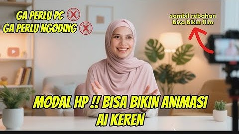 Modal Hp | Cara Bikin Video Animasi Pake AI | Ide Konten Jutaan View