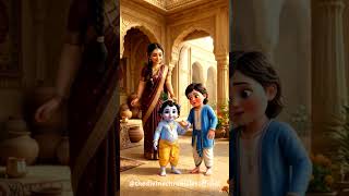 जब ठाकुर जी के निकले छोटे-छोटे दाँत 😍 | Thakur Ji Ki Pyari Bal Leela | Krishna Leela