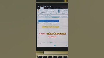Salary increment in Excel #excel #exceltips #exceltricks #exceltutorial #shorts #ytshorts