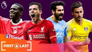 The First & Last Premier League Goal Scored By Every 2022/23 Team
