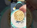 Haciendo waffles 🧇 por primera vez quedaron riquísimos!