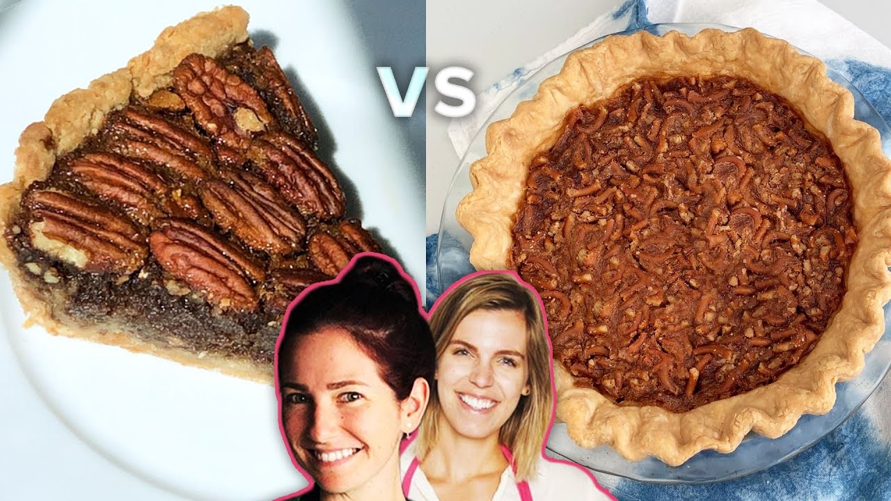 Pie Challenge: Would You Rather Have A Pretzel Pie or Chocolate Pecan Pie?  Tasty