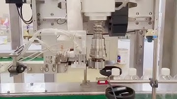 tracking type capping machine automatic bottles capper high speed equipment | taponadora de botellas