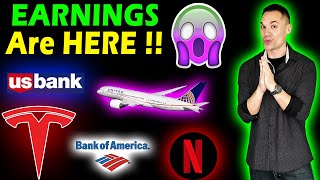 Stock Earnings Recap &amp; Review!! - (Tesla, Netflix, US Bank, Bank of America, &amp; More!!)