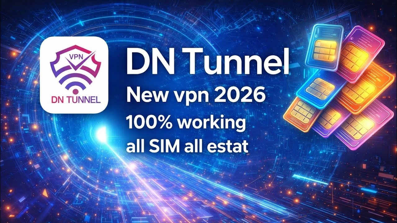 🚀 DN Tunnel VPN New Update 2026 – Jio Free Data Unlimited!