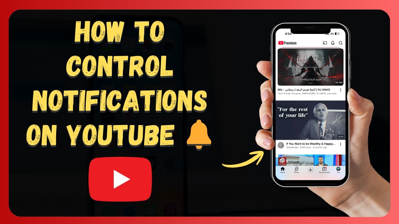 How to Control Notifications on YouTube 🔔 [New 2026 Update]