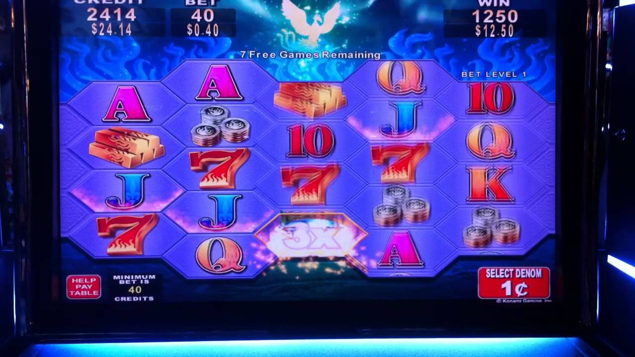 Cash Phoenix Slot Free Spin Bonus Game ($0.40 Bet)‬
