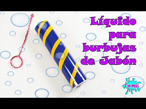 Video: Burbujas De Jabón De Bricolaje