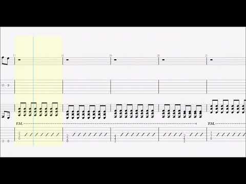 BOOWY. B.BLUE  guitar tab