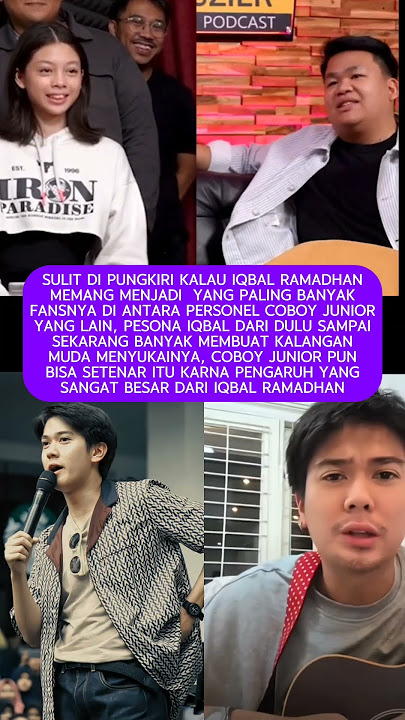 because Iqbal Ramadhan is a fan of Cowboy Junior