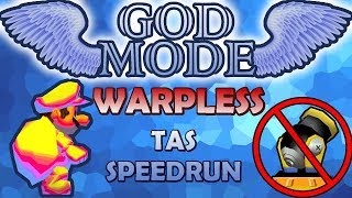 [TAS] New Super Mario Bros DS GOD MODE "Warpless" | HD 60FPS (20K Sub Special)