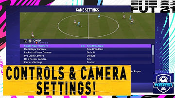 FIFA 21 BEST CONTROLLER & CAMERA SETTINGS TUTORIAL - NEW IMPORTANT CONTROLS & GAMEPLAY SETTINGS!