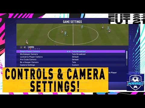 FIFA 21 BEST CONTROLLER & CAMERA SETTINGS TUTORIAL - NEW IMPORTANT CONTROLS & GAMEPLAY SETTINGS!