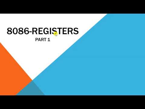 8086 Registers PART 1(Malayalam)
