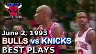 1993 Bulls vs Knicks game 5 HD highlights