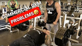 COMMERCIAL GYM PROBLEMS - BENCH PRESS