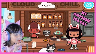 Toca Life World- My Cloud Chill Spa Day!