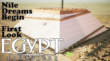 Egypt Frontiers First Look | New City Builder 2025 Gameplay (First Person)