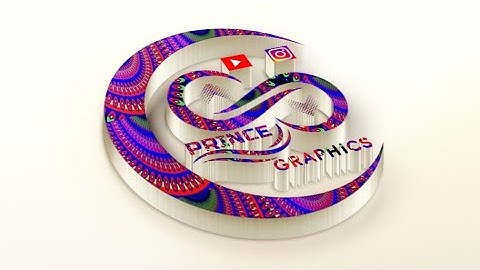 How to create 3D logo on your smartphone using pixellab and photopea