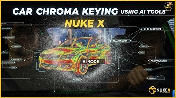 How to do car chroma keying shot using AI Tools in Nuke X | BAJRANGI VFX