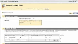 Bb Learn 9.1 - Setting up Final Grades in the Grade Center