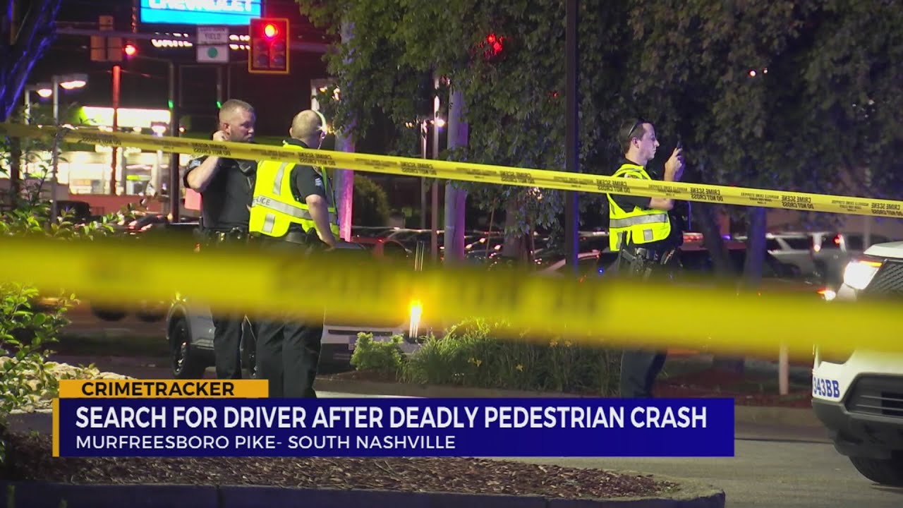 Pedestrian hit, killed by semi on Murfreesboro Pike - YouTube