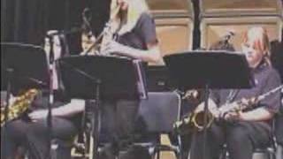 ♫ Tastes Like Chicken ♦ Mikayla 8th grade sax SOLO (Mar. 07)