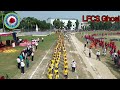 March Past performance by the students-  Inter School Sports Meet 2025