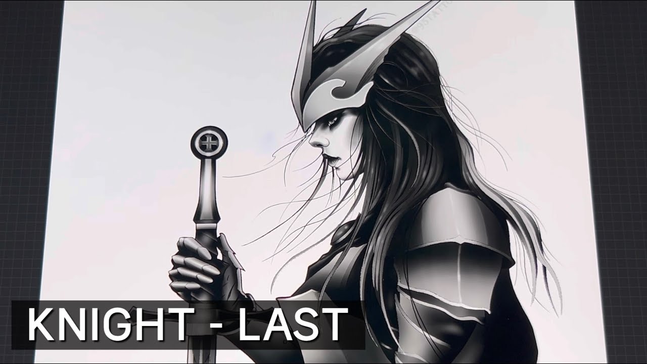 [KNIGHT] LAST | 기사 그리기 | 아이패드 드로잉