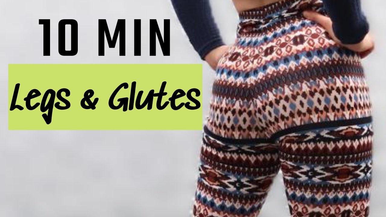 10 Minute Legs & Glutes Workout | No Equipment | Beginner-Friendly ...