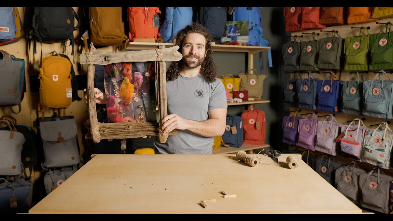 Driftwood Frame Making with Fjallraven Kitsilano YouTube