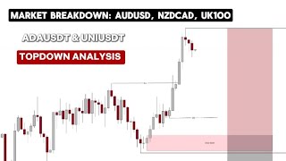5 Trading Setups You Should Watch This Week  | AUDUSD, NZDCAD, UK100, ADAUSDT & UNIUSDT