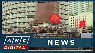 Workers dismayed as Congress fails to pass wage hike bill; Akbayan says to refile bill | ANC