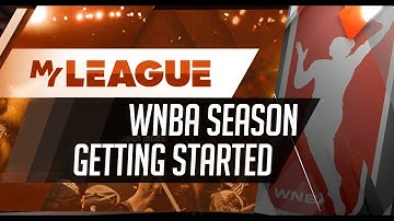 NBA 2K20 WNBA Season Tutorial