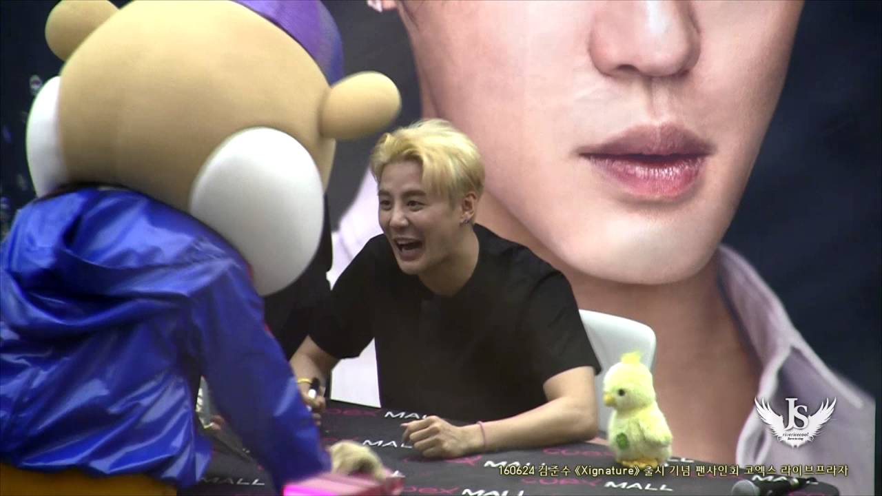 160624 #김준수 《Xignature》 출시 기념 팬사인회 하일라이트
