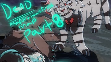 Tw: Cartoon Animal Death // Dead! Hawkfrost × Ashfur AU MAP Part8 ( Krita Test)