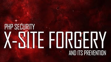 PHP Security - Cross-Site Request Forgery - Example and Prevention