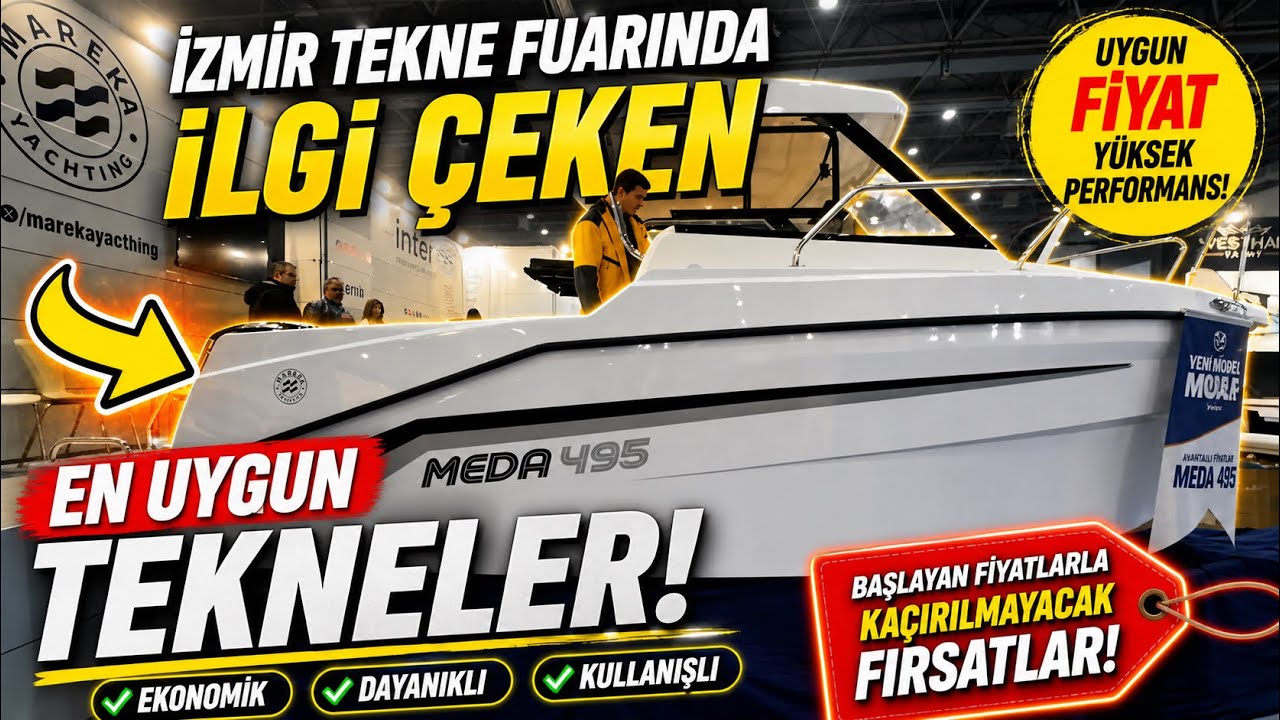 ⁣İZMİR BOATSHOW EN UCUZU EN KALİTELİSİ