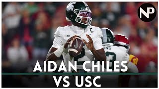 Michigan State vs USC | Aidan Chiles NFL Draft Film