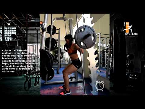 Sentadilla en Multipower  Leg and glute workout, Leg lifts