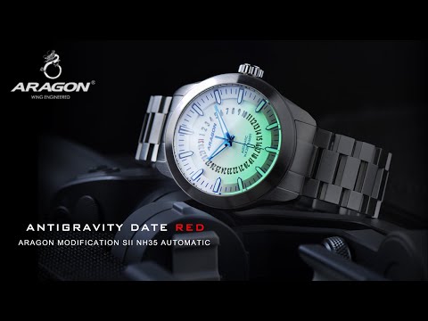 ARAGON® The New Antigravity Date Red Automatic