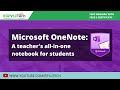 Microsoft OneNote:  A teacher's all-in-one notebook for students