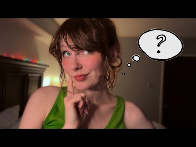 asmr guessing SUPER specific things about you